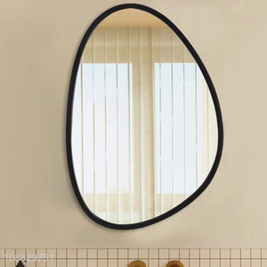 New product luxury irregular wall mounted <em>bathroom</em> vanity mirrors