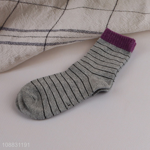 Online wholesale soft breathable cotton crew <em>socks</em> for kids toddlers