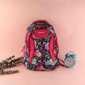 Latest design lightweight polyester school bag school backpack