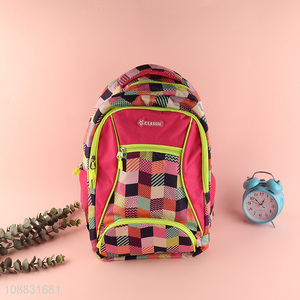 Factory direct sale large capacity students school bag school backpack