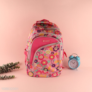 Popular products large capacity polyester school bag school backpack