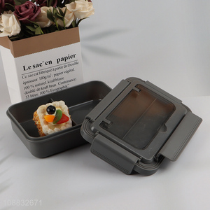 High quality 2-compartment plastic lunch box <em>meal</em> prep container