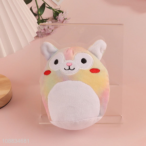New product cute stuffed animal plush <em>baby</em> rattle shake toy