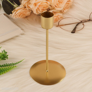 Online wholesale tall metal candle holder for tape candles