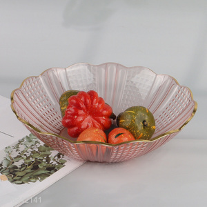 China wholesale decor plastic fruits plate fruits tray