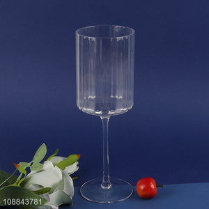 Factroy supply clear glass wine glasses whiskey glasses for bar
