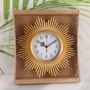 Good quality battery operated European vintage wall clock