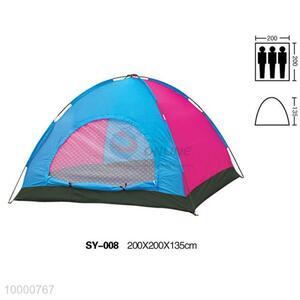 200*200*135cm 1 Door Single Layer Tent For 3 Person