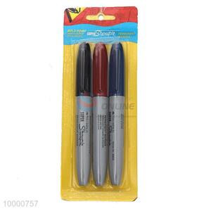 3pcs plastic multicolor mark <em>pen</em>
