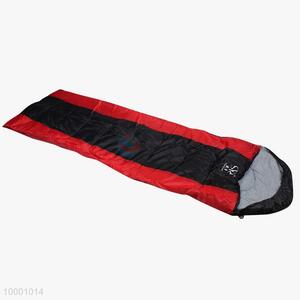 Black and Red Outdoor <em>Envelope</em> Style Sleeping Bag Cap