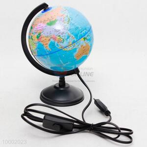 High quality terrestrial globe with <em>light</em>