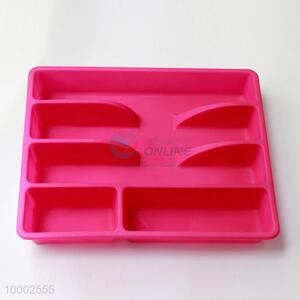 Kitchen plastic cutlery tray
