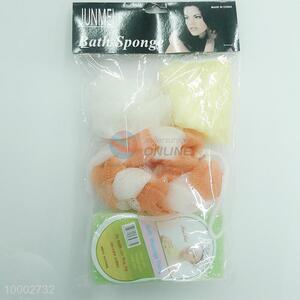 Bath Sponge Set (Bath Spong Bath Mesh Flower Shower Cap Bath Spong <em>Belt</em>)