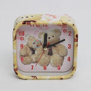 Square Bear Alarm Clock