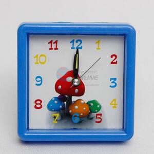 Blue Border Alarm Clock