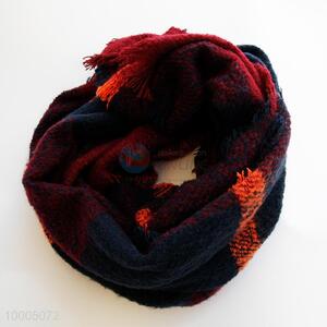 Warm Dark Color Scarf For Autumn/Spring