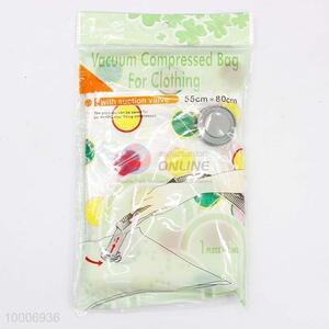 PA PE Colorful Circles Pattern Vacuum Compressed Bags For Clothing