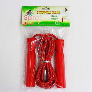 High Quality Red Cotton Glue Skipping Rope