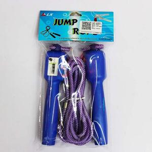 Best Selling Spring Cotton Glue Skipping Rope With Counting Handle
