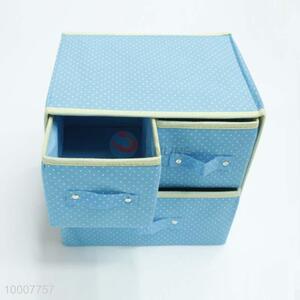 2 layers storage box with 3 drawers
