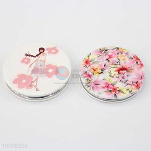 2015 Hot Sales Double Sides Printed Cosmetic Mirror