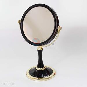 Noble Plastic Double-sided Standing Cosmetic Mirror