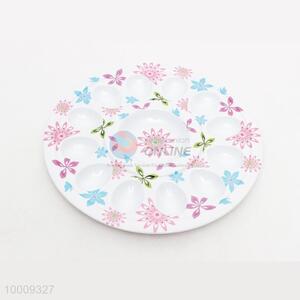 Wholesale Flora Rectangular Plastic Fruite Salver With Handle