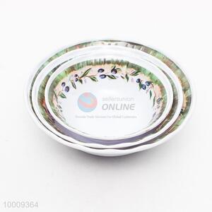 Wholesale Flora Printing Small Size <em>Bowl</em> With Weave Border