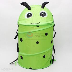 Cute green laundry basket/storage basket
