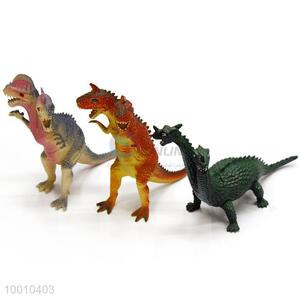 PVC simulation 2 heads dinosaur model <em>toy</em>