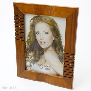 Pine wood photo frame