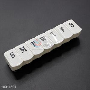 Hot sale 7 days plastic pill box