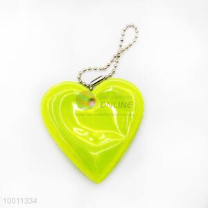 Wholesale Heart Shaped PVC Reflective Key Chain