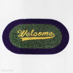 Oval welcome shop door mat