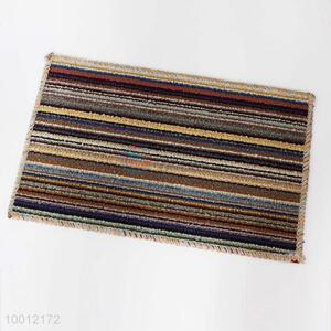 Color strip door mat
