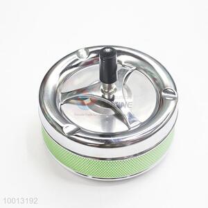 Wholesale Green Mesh Windproof Ashtray Tin Box/Can
