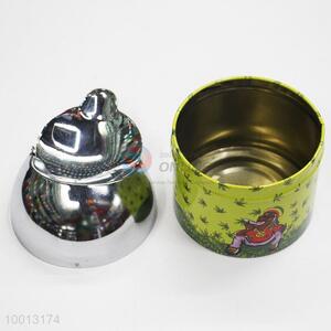 Wholesale Round Ashtray Tin Box/Can