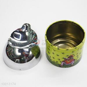 Wholesale Round <em>Ashtray</em> Tin Box/Can