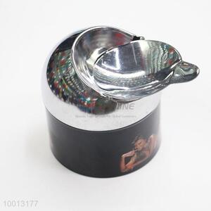 Wholesale Sexy Women Round Ashtray Tin Box/Can