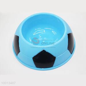 Wholesale Hot Sale Football Shaped Plastic Pet Bowl
