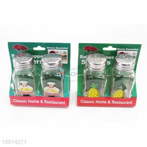 Wholesale 2Pieces Pineapple/<em>Cook</em> Classic Home&Restaurant Condiment Bottle