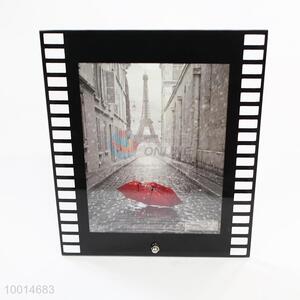Fashionable Silk Screen Glass Photo Frame