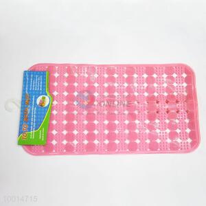 China Factory Directly Sale 100% PVC Pink Washroom Anti-Slide Mat in Competitive Price