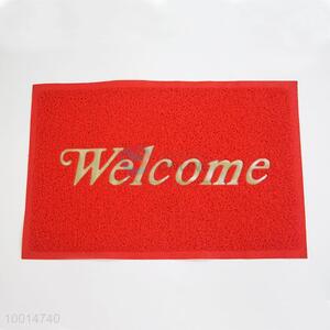 Wholesale Outdoor Welcome Sign Pvc Woven Ground Mat In Roll