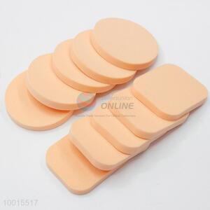 Wholesale 8pcs/set Round/Square Sponge Powder Puff