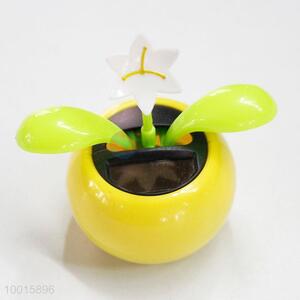 Newest Wholesale car decoration solar dancing flower toys