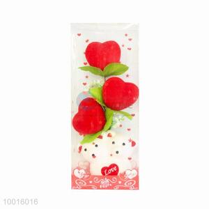 Wholesale Heart Artificial Flower with Bear