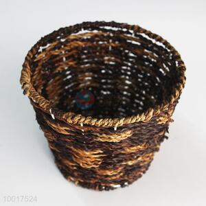 Competitive Price Brown Sundries Woven Basket