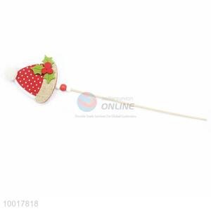 Hot Sale Decorated Christmas Crafts With a Stick Hat Shape