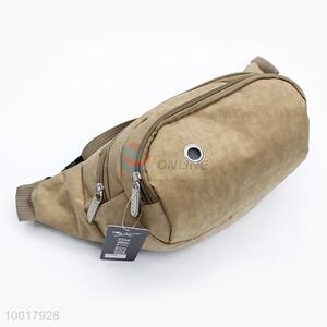 Khaki unisex outdoor waist bag